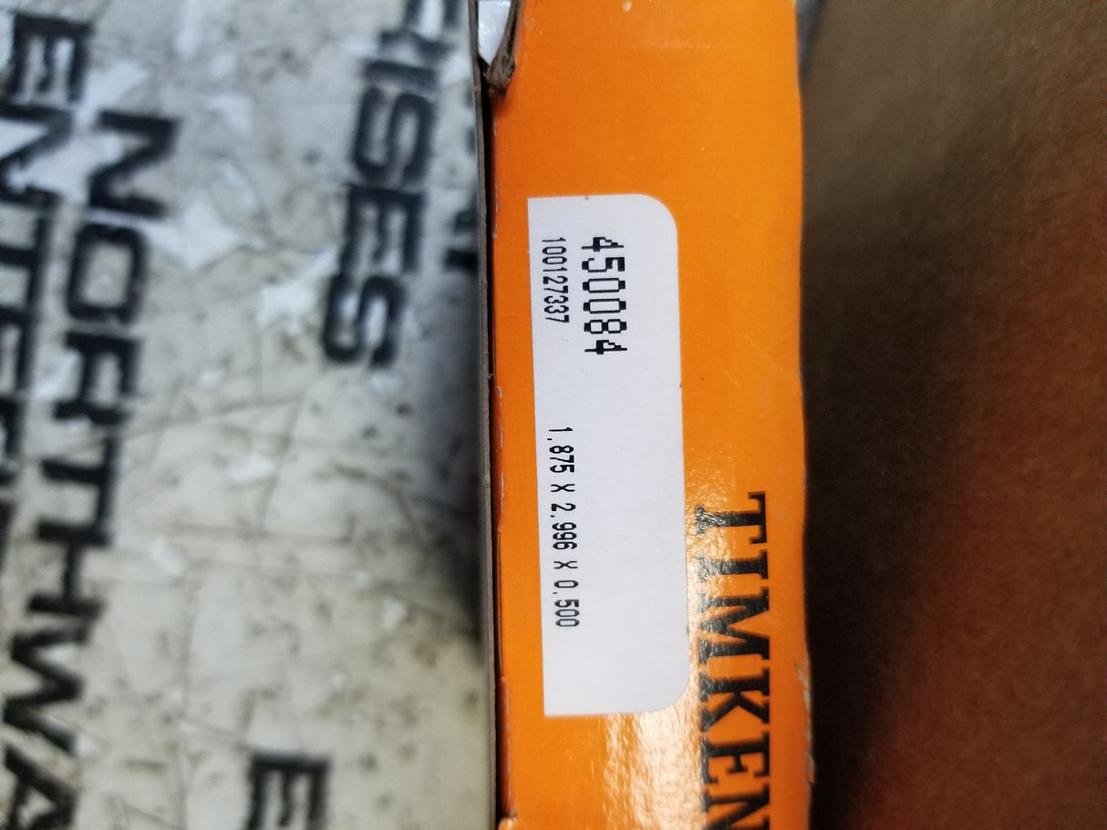 450084 TIMKEN 1.875 in Shaft Dia., 2.966 in OD, 0.500 in Overall Width