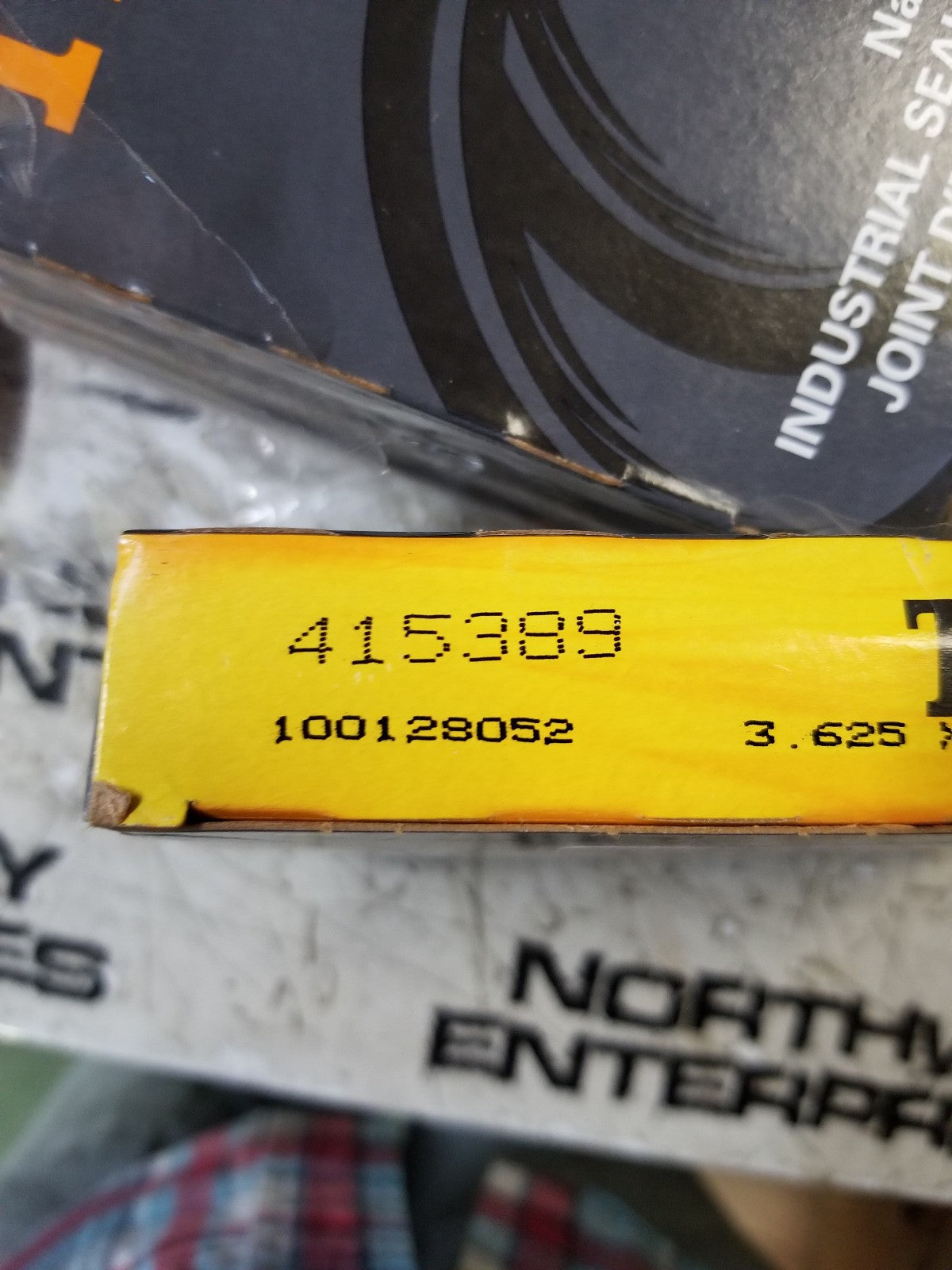 415389 TIMKEN SEAL 3.625 in Shaft Dia., 4.504 in OD, 0.469 in Overall Width