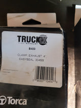 LOT OF 3PC - NOS TRUCKEX B400 4" BAND CLAMP EXHAUST EASY SEAL 304 SS W/ HARDWARE