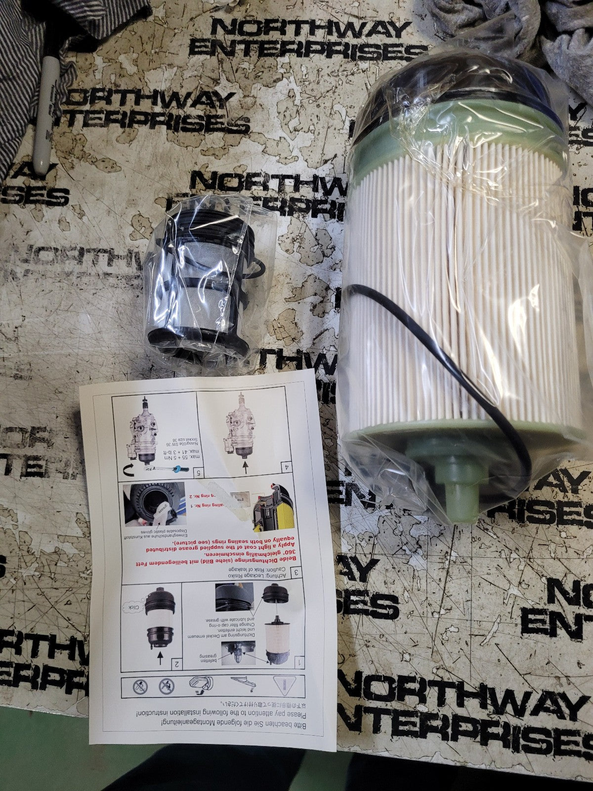 WF10103 WIX FUEL FILTER KIT