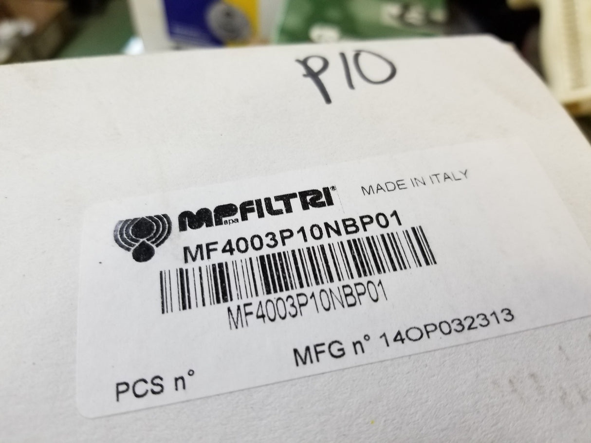 MP4003P10NBP01 HYDRAULIC FILTER MP FILTRI
