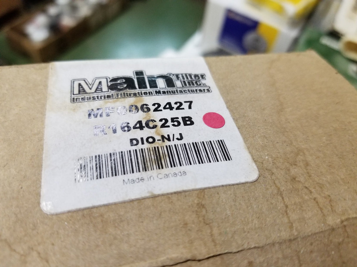 Main Filter MF0062427 Filtrec R164 C25 B Interchange Hydraulic Filter