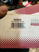 8608652 ZeroStart 7' Weatherproof Power Cord 120V 15A w/ Silicone Connector