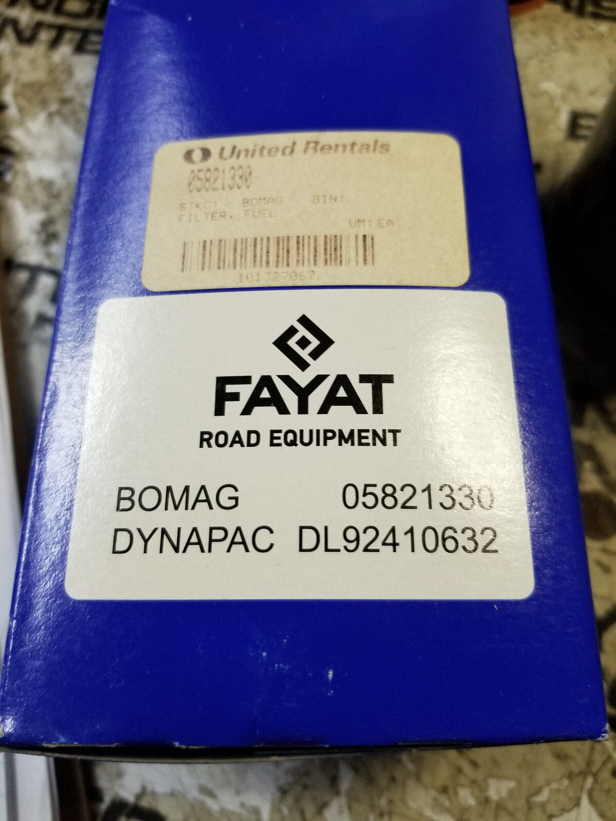 5821330 BOMAG FILTER FAYAT