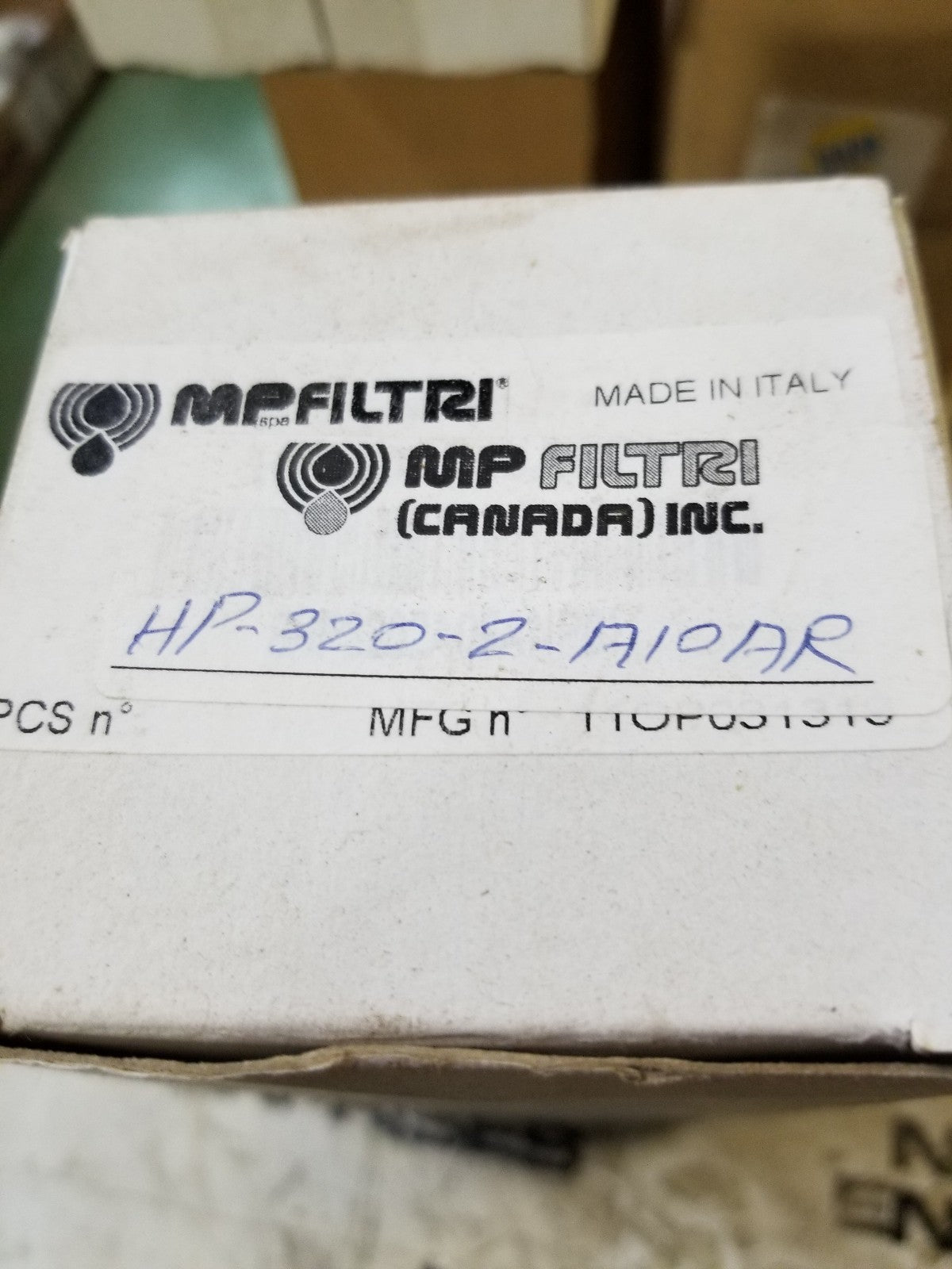 HP3202A10AR MP FILTRI HYDRAULIC FILTER