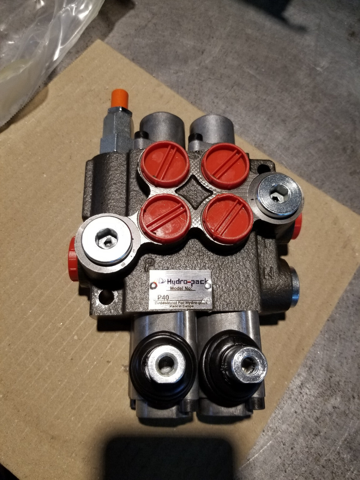 Hydraulic Monoblock Spool Valve Sae w/Orb Fittings A-VFG1009 P40