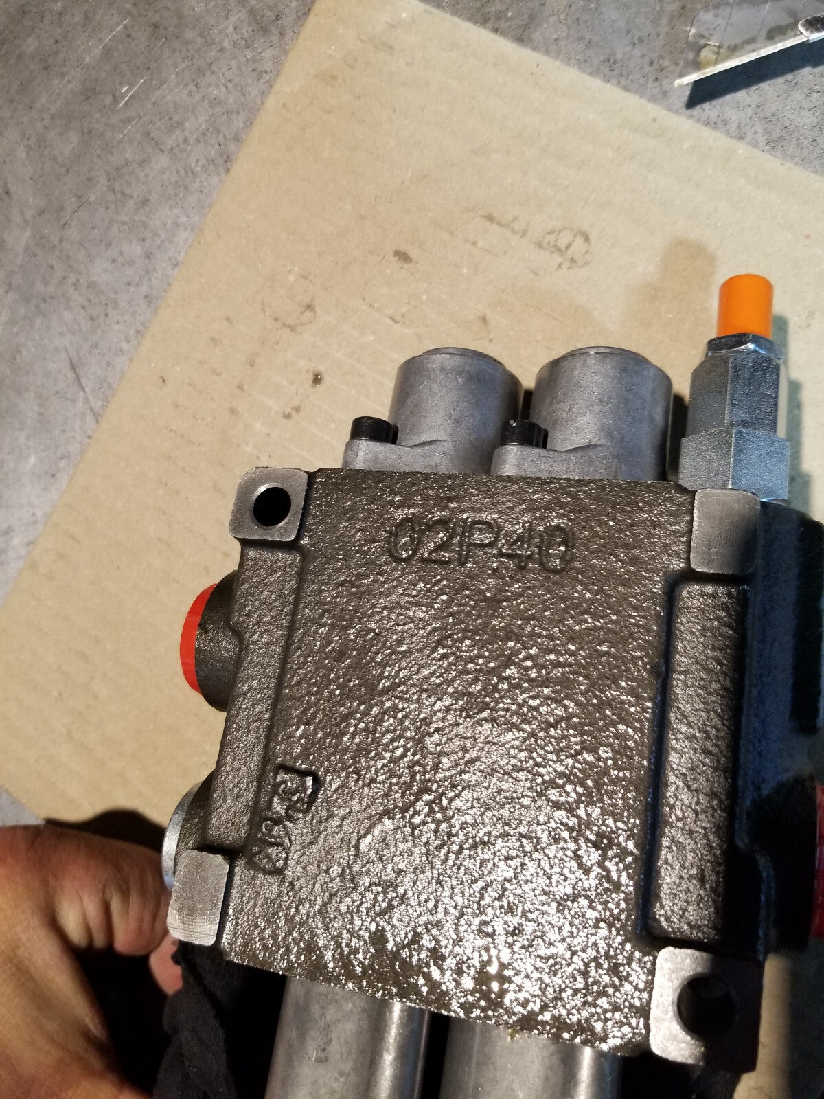 Hydraulic Monoblock Spool Valve Sae w/Orb Fittings A-VFG1009 P40