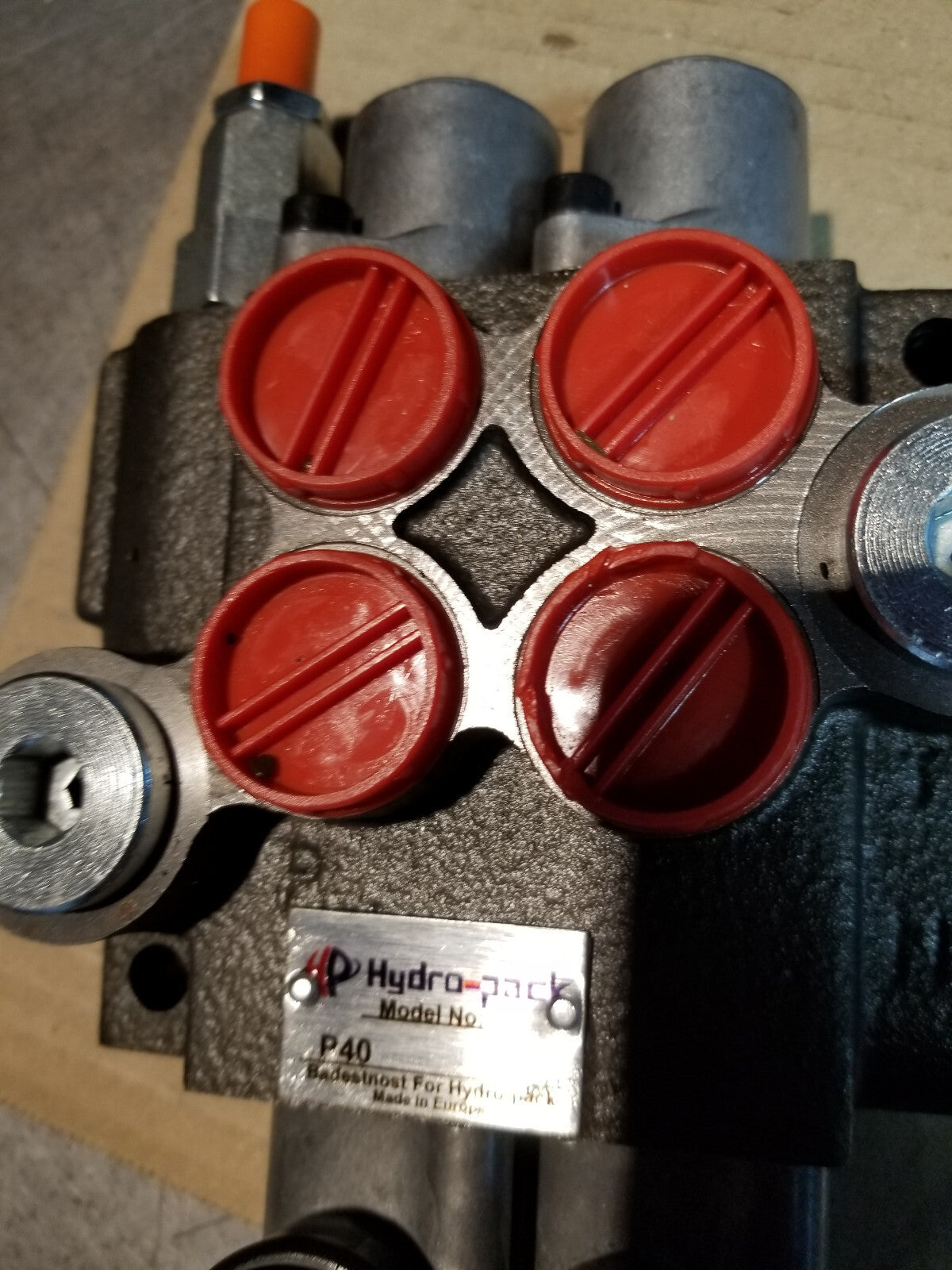 Hydraulic Monoblock Spool Valve Sae w/Orb Fittings A-VFG1009 P40