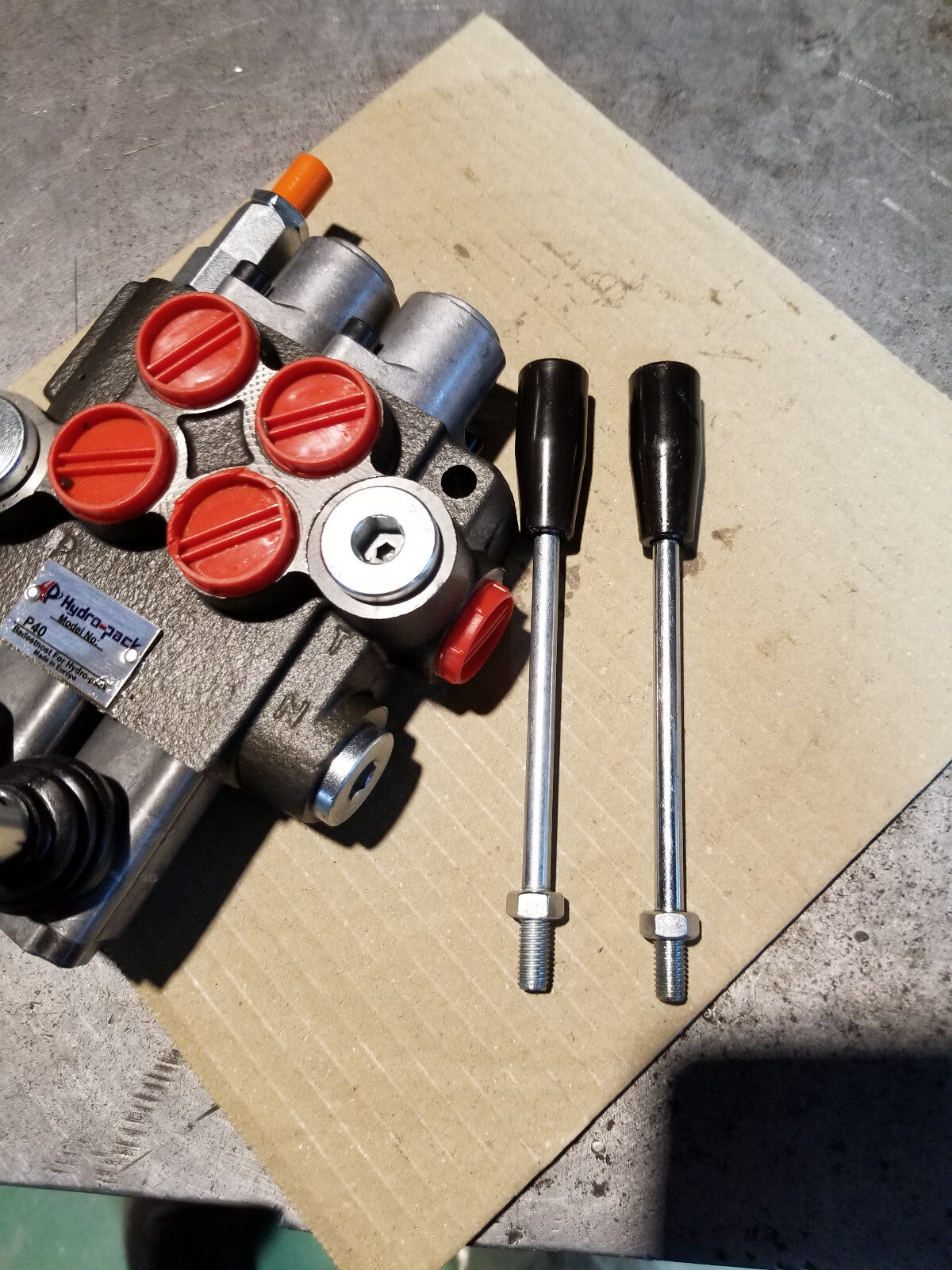 Hydraulic Monoblock Spool Valve Sae w/Orb Fittings A-VFG1009 P40