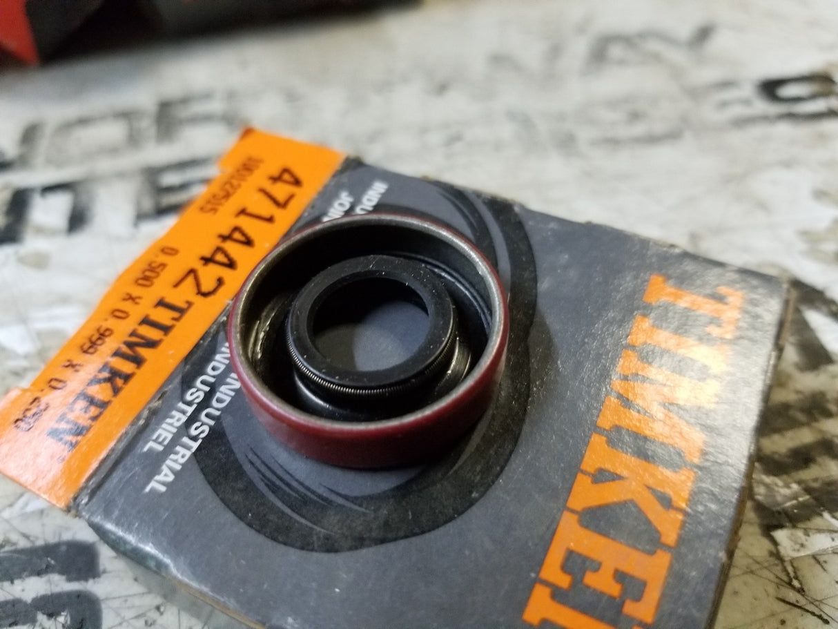 472015 TIMKEN Oil Seal - Solid, 2.125 in Shaft Dia., 3.005 in OD