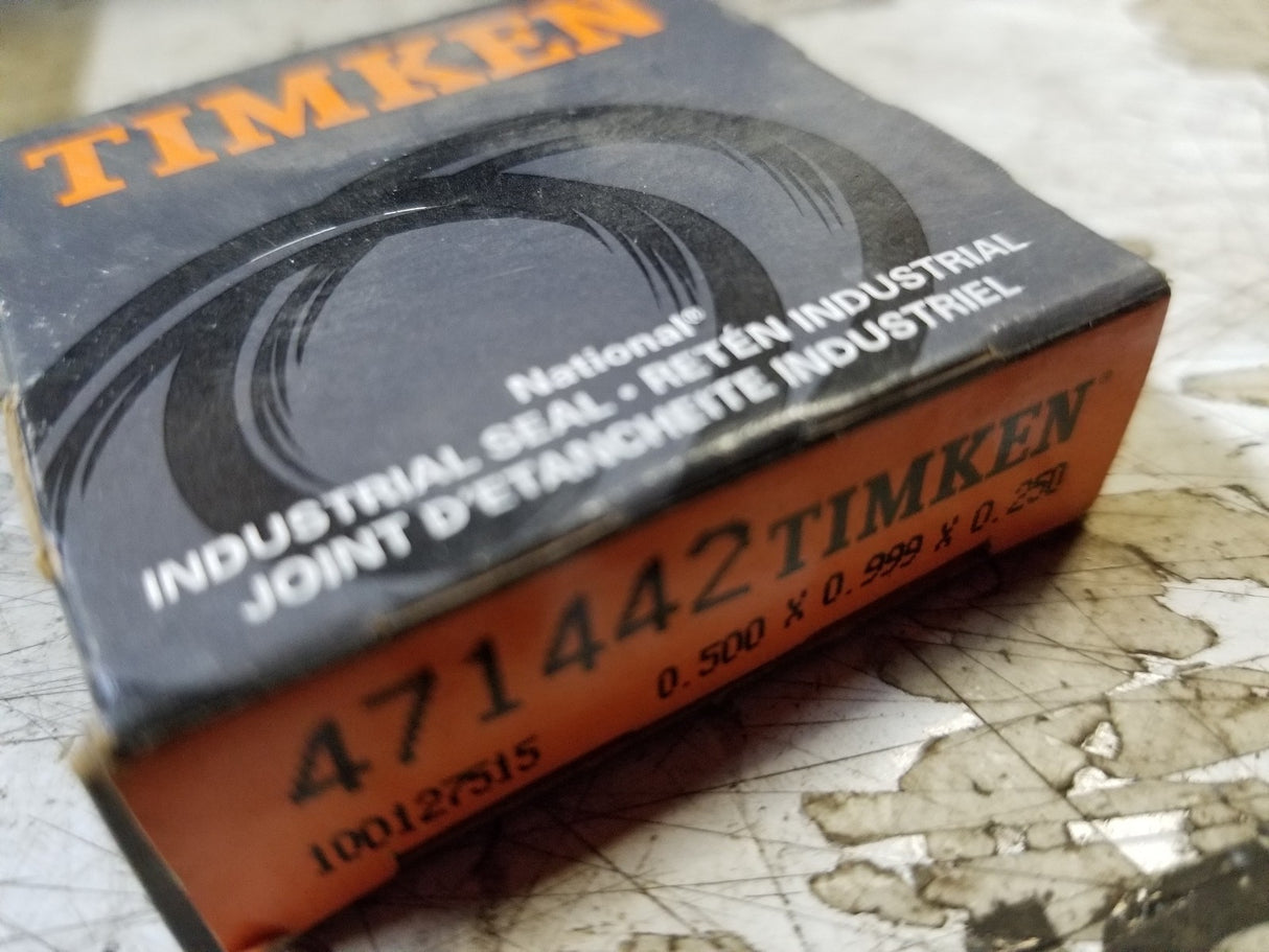472015 TIMKEN Oil Seal - Solid, 2.125 in Shaft Dia., 3.005 in OD