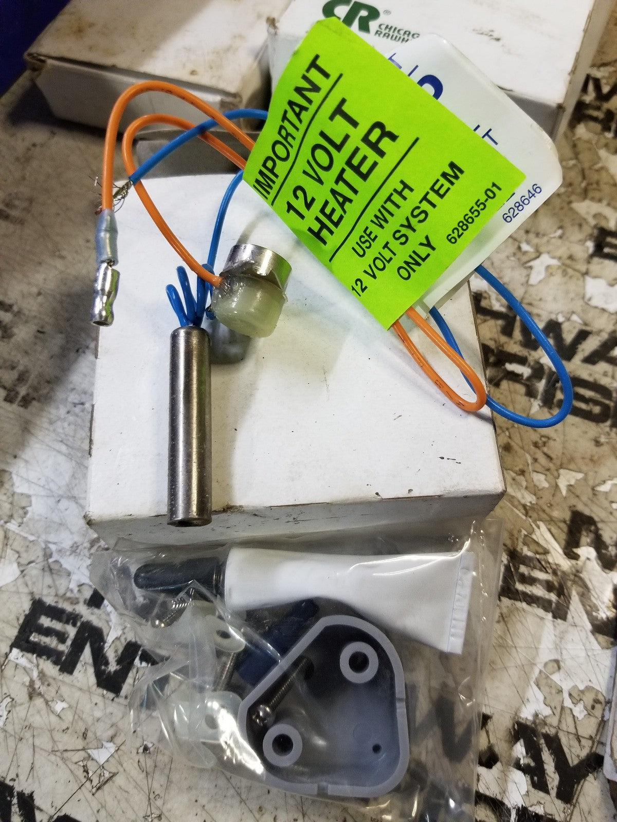 Brakemaster Air Dryer 246 Thermostatically Controlled Heater Service Kit 12V