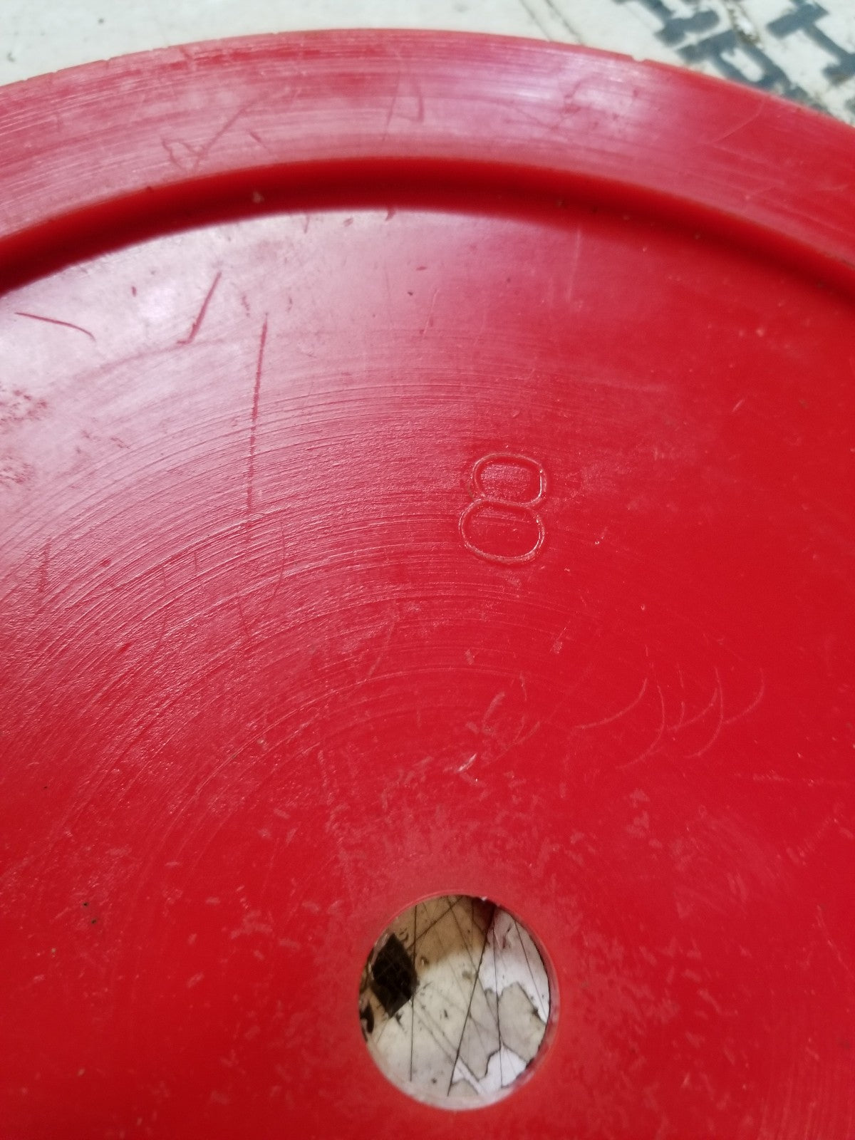 G & B BRIGDEGATE RED 9.5 INCH OVERALL URETHANE GASKET