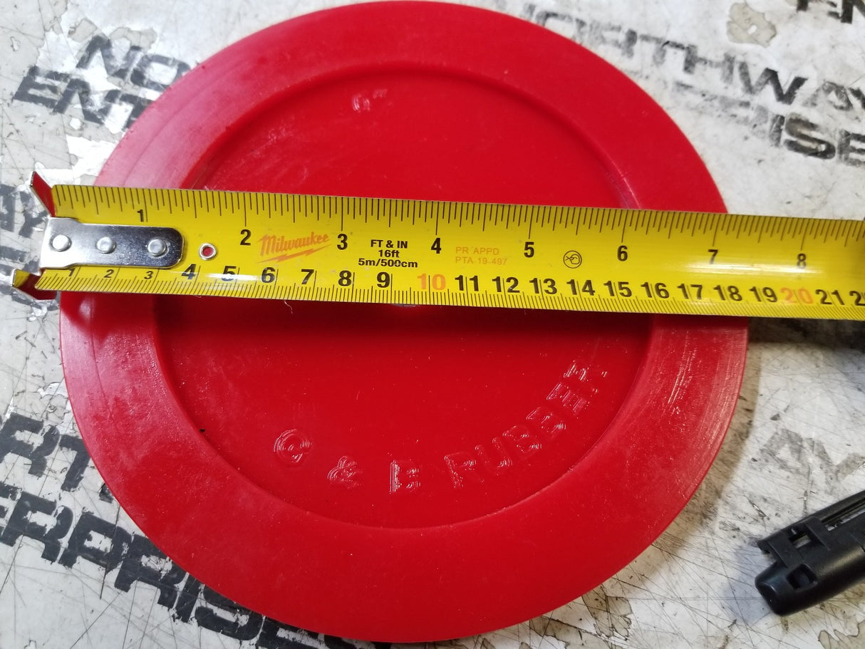 G & B BRIGDEGATE RED 7.5 INCH OVERALL URETHANE GASKET