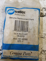 MILLER 39901 MALE INS PLUG BLACK