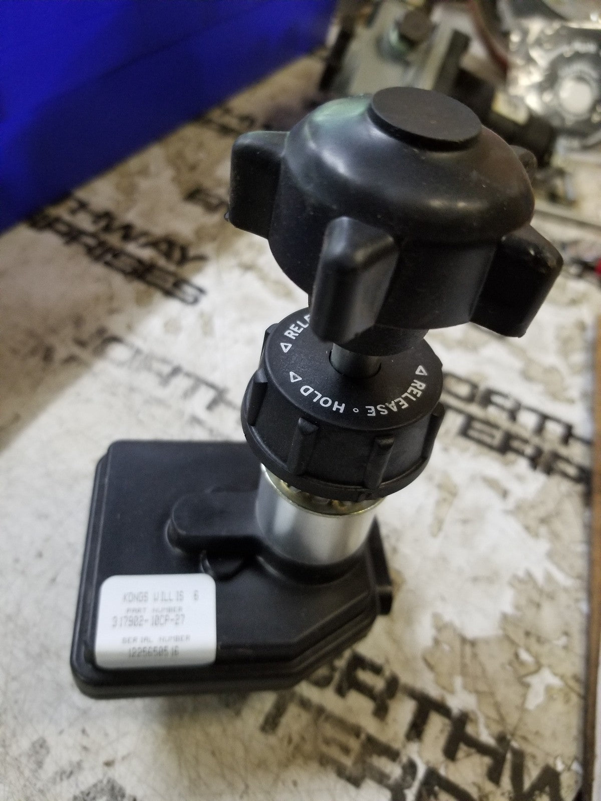 317902-10CP-27 Kongs MH-2000, Multi Turn Throttle Control 31790210CP27