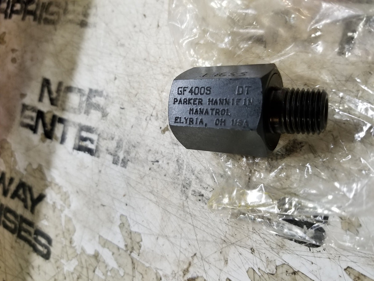 GF400S PARKER ISOLATOR VALVE