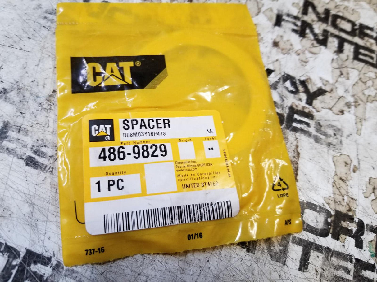486-9829: 2.3mm Thick Spacer CAT 4869829