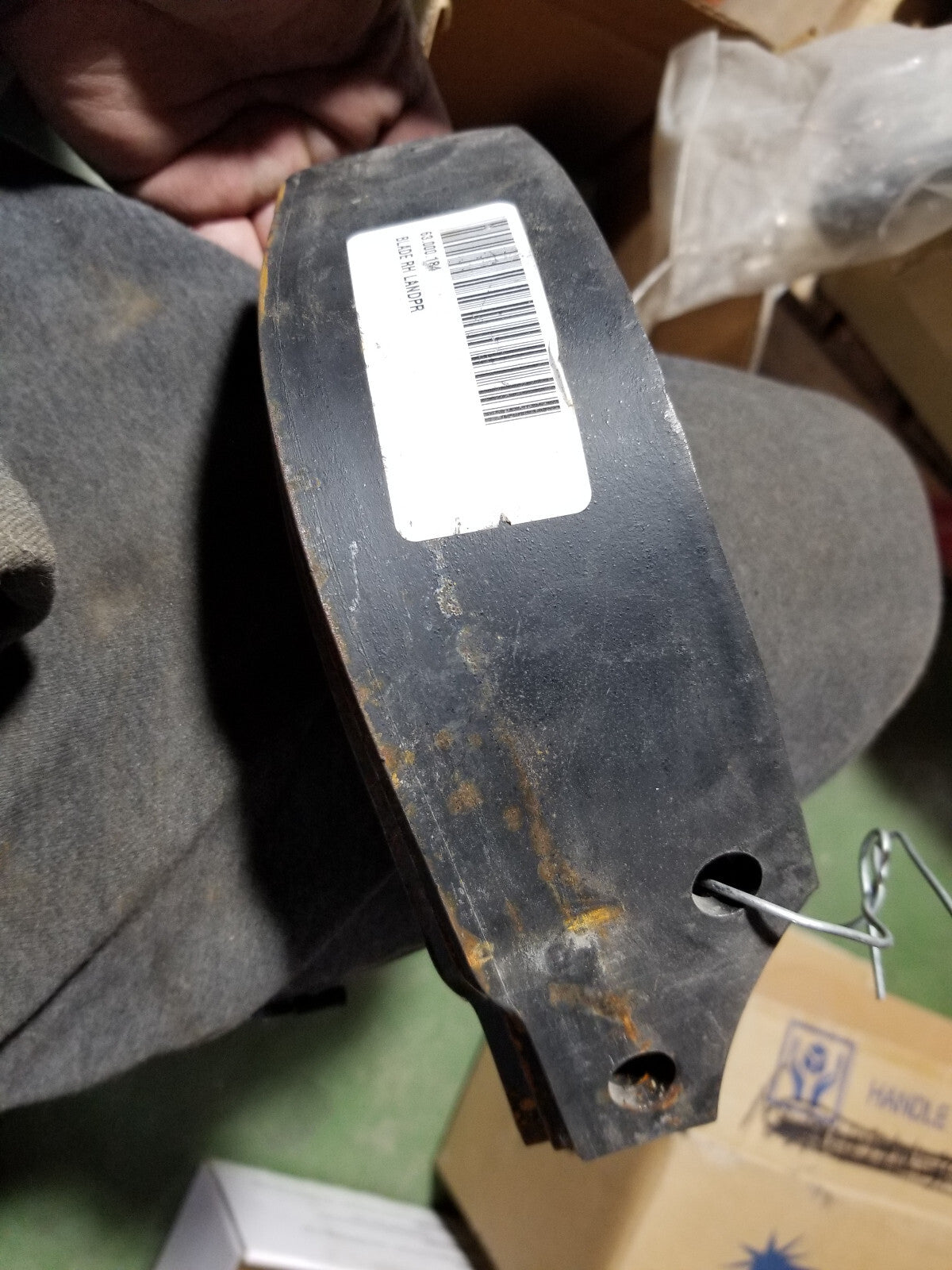 C Shaped Tillage Blade Part Number: 63.000.184