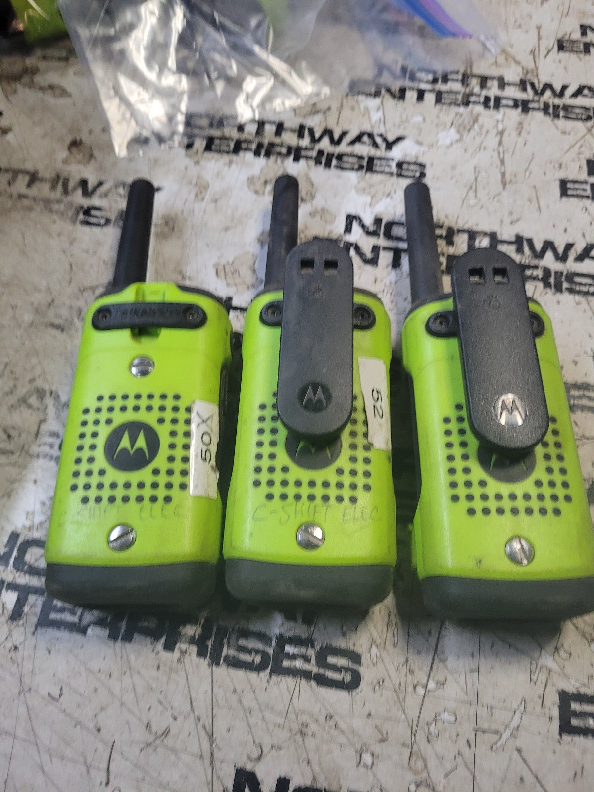 LOT OF 3 MOTOROLA T600 RADIOS REF10D