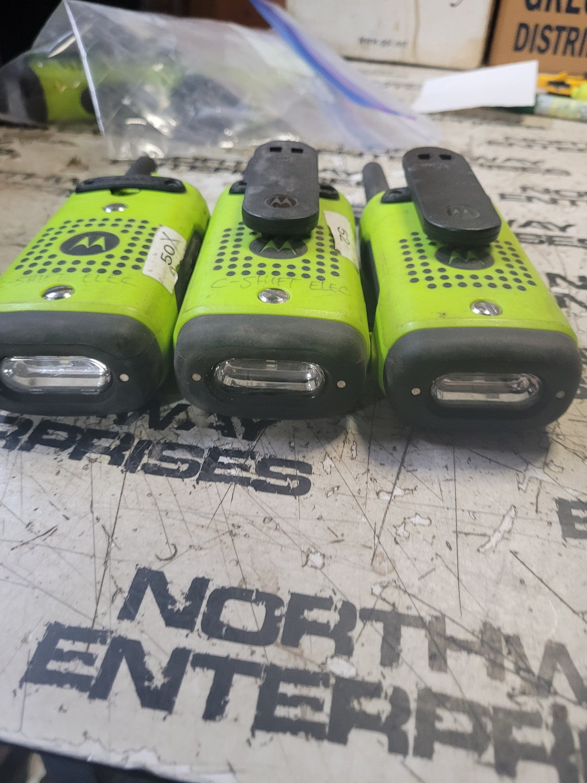 LOT OF 3 MOTOROLA T600 RADIOS REF10D