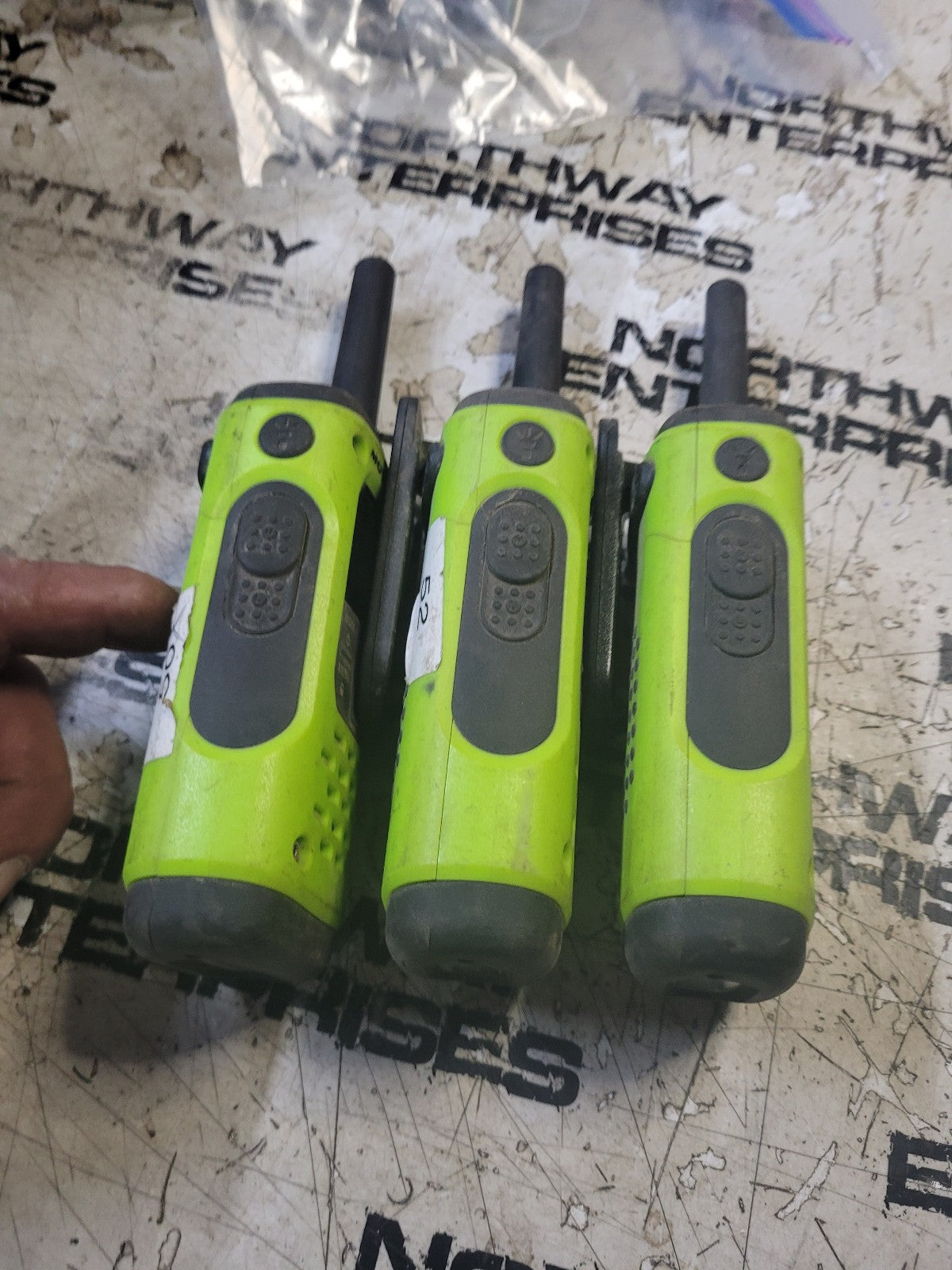 LOT OF 3 MOTOROLA T600 RADIOS REF10D