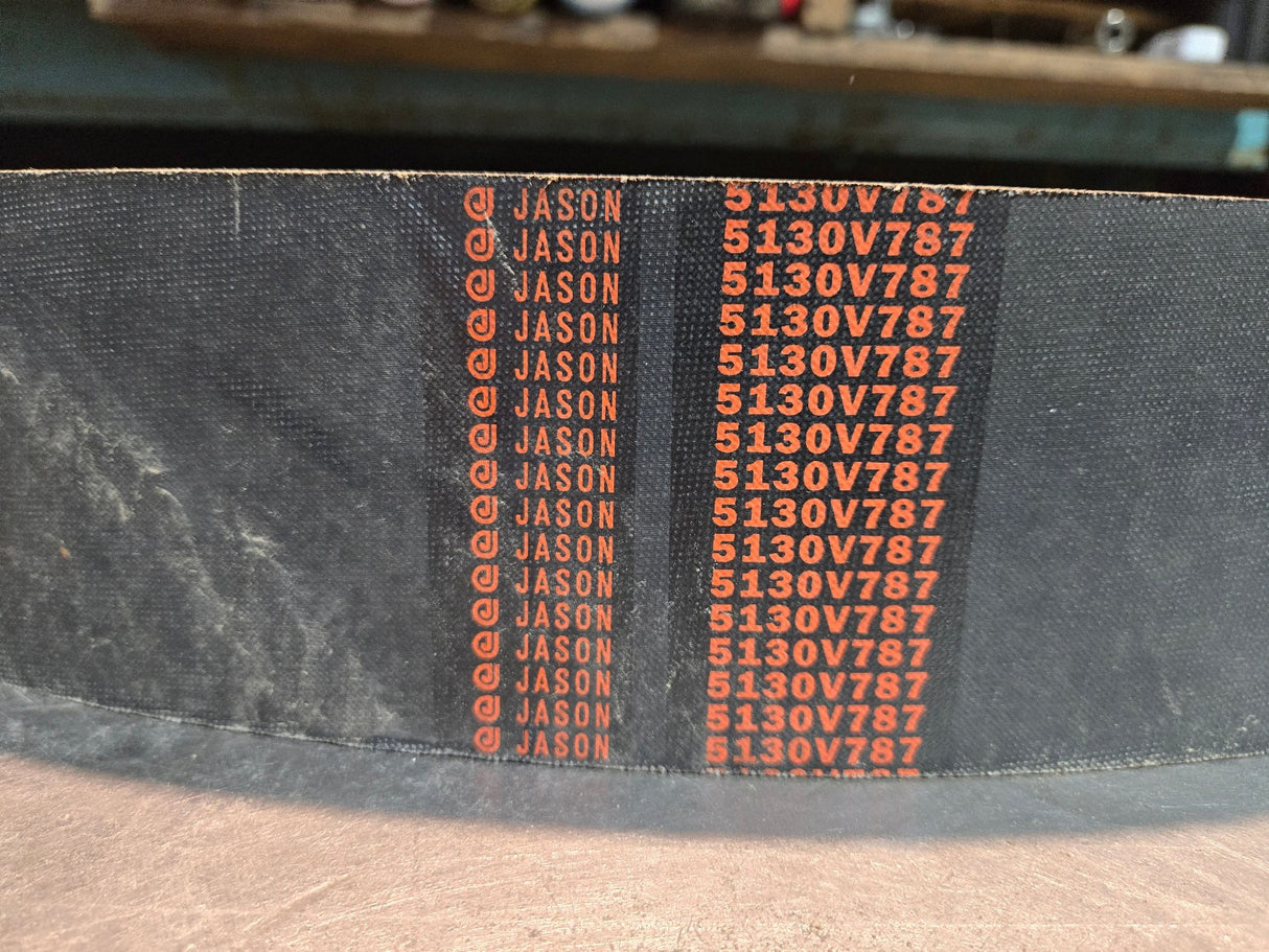 5130V787 JASON COGGED BELT Variable Speed Belt 78.7" Pitch Length 3-3/16" Width