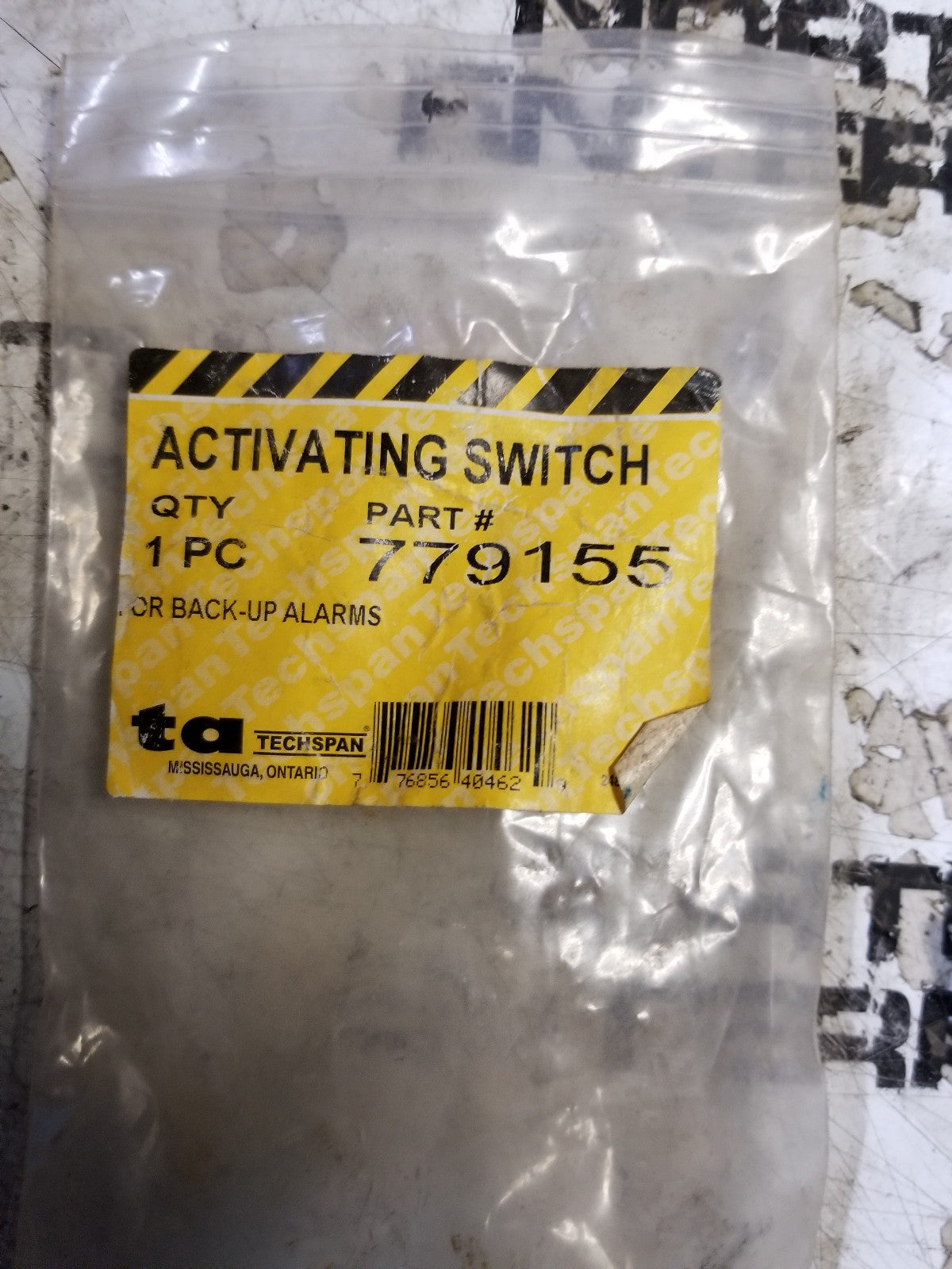 779155 TECHSPAN BACKUP ALARM