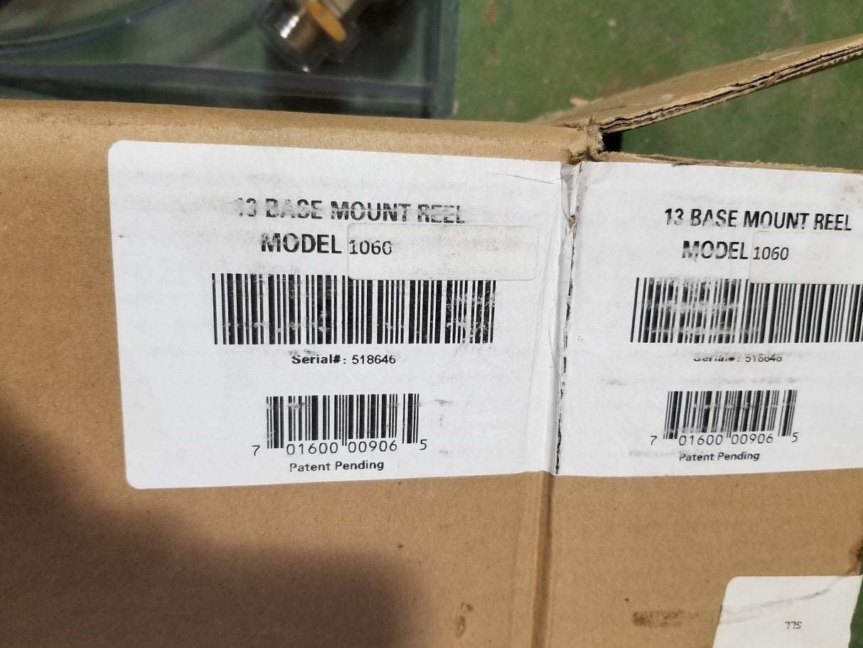 ELEY MODEL 1060 13 BASE MOUNT REEL HAND CRANK, NO BASE INCLUDED