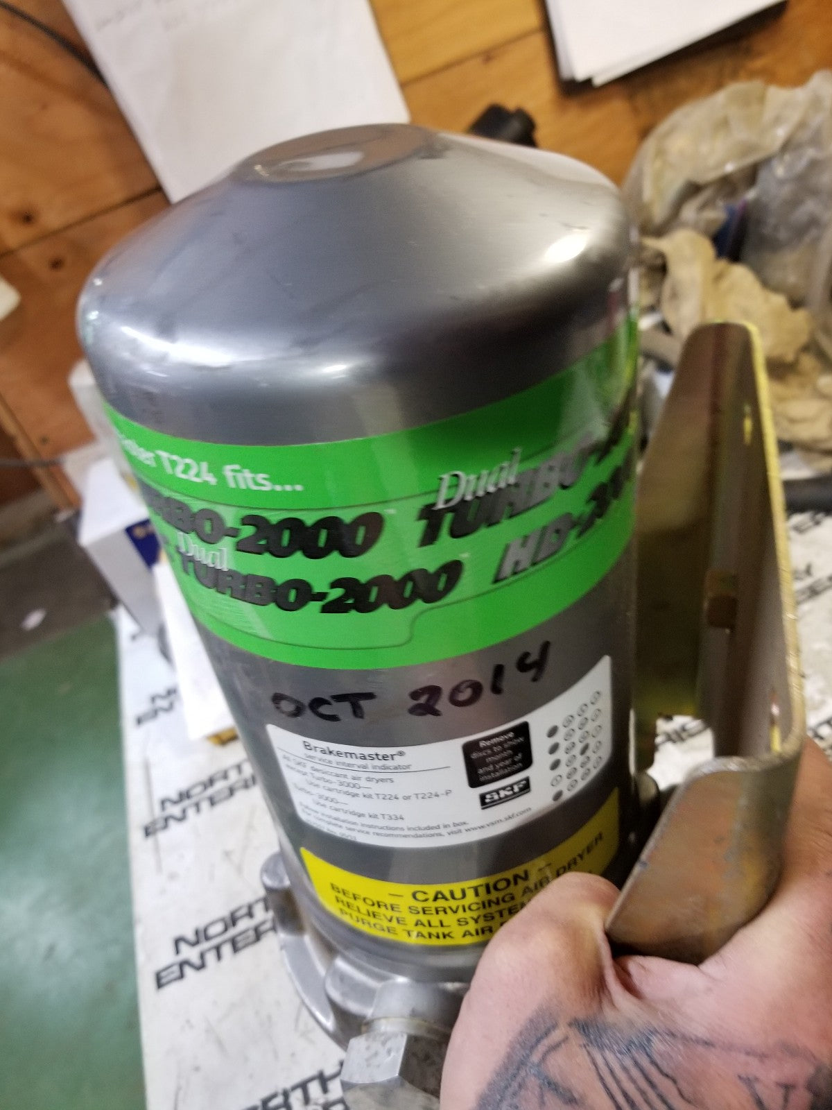 SKF Brakemaster T-224 T224-P Brake Air Dryer Desiccant Cartridge Dual Turbo 2000