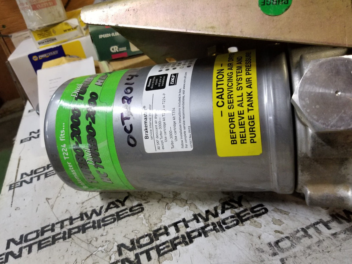 SKF Brakemaster T-224 T224-P Brake Air Dryer Desiccant Cartridge Dual Turbo 2000