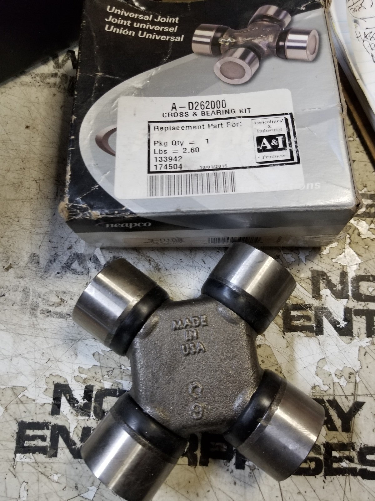 3-0188	NEAPCO UNIVERSAL JOINT 30188