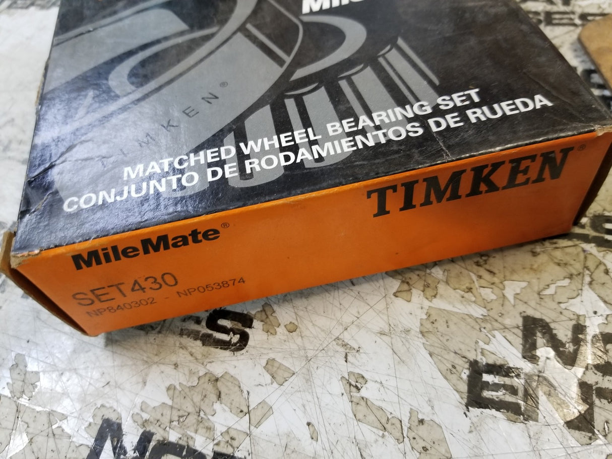 SET430 TIMKEN BEARING AND RACE SET