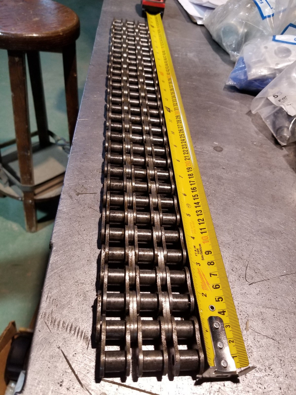 Diamond Chain Company 60-3 PF RIV 60 / 3/4 in Pitch, Riveted, 3 Strand