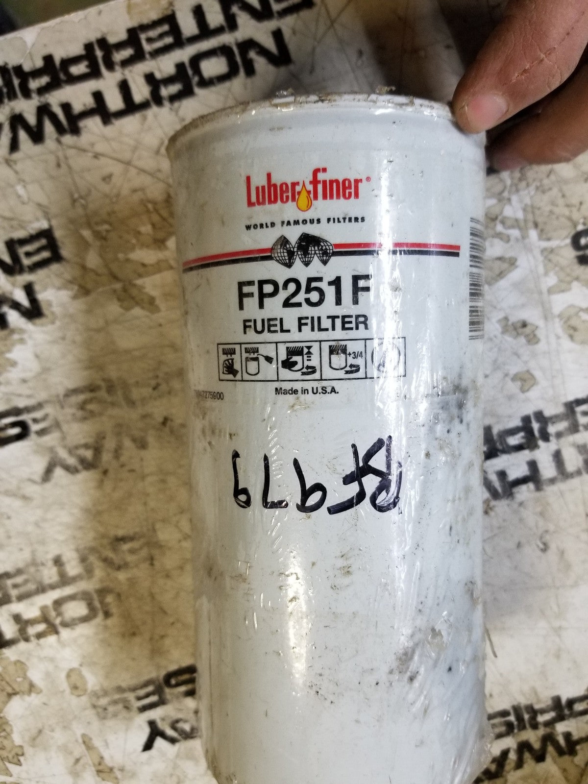 FP251F LUBERFINER FUEL FILTER CROSS P1118 33341 F60132 FF985 FS1225