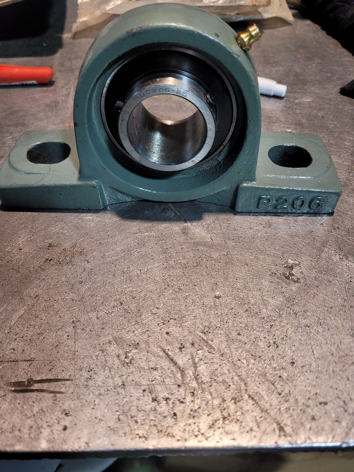 NTN PILLOW BLOCK P206 2-BOLT GREASABLE