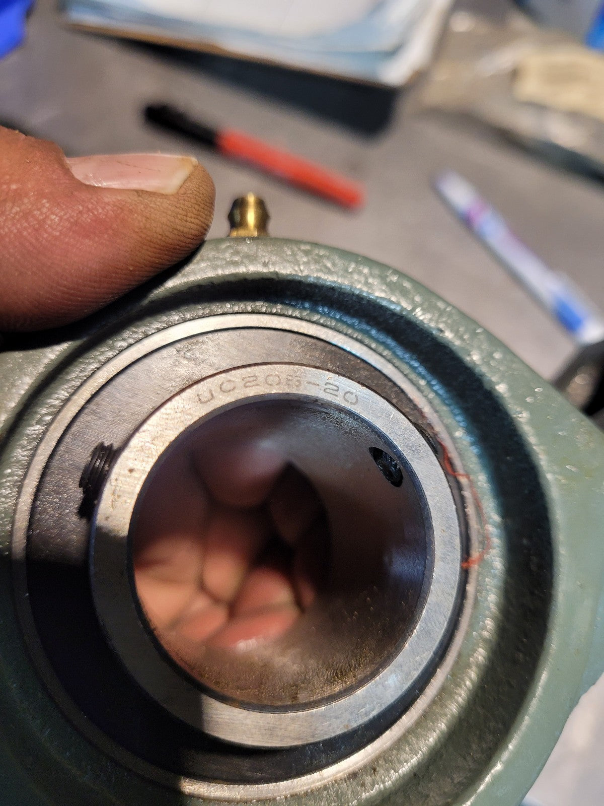 NTN PILLOW BLOCK P206 2-BOLT GREASABLE