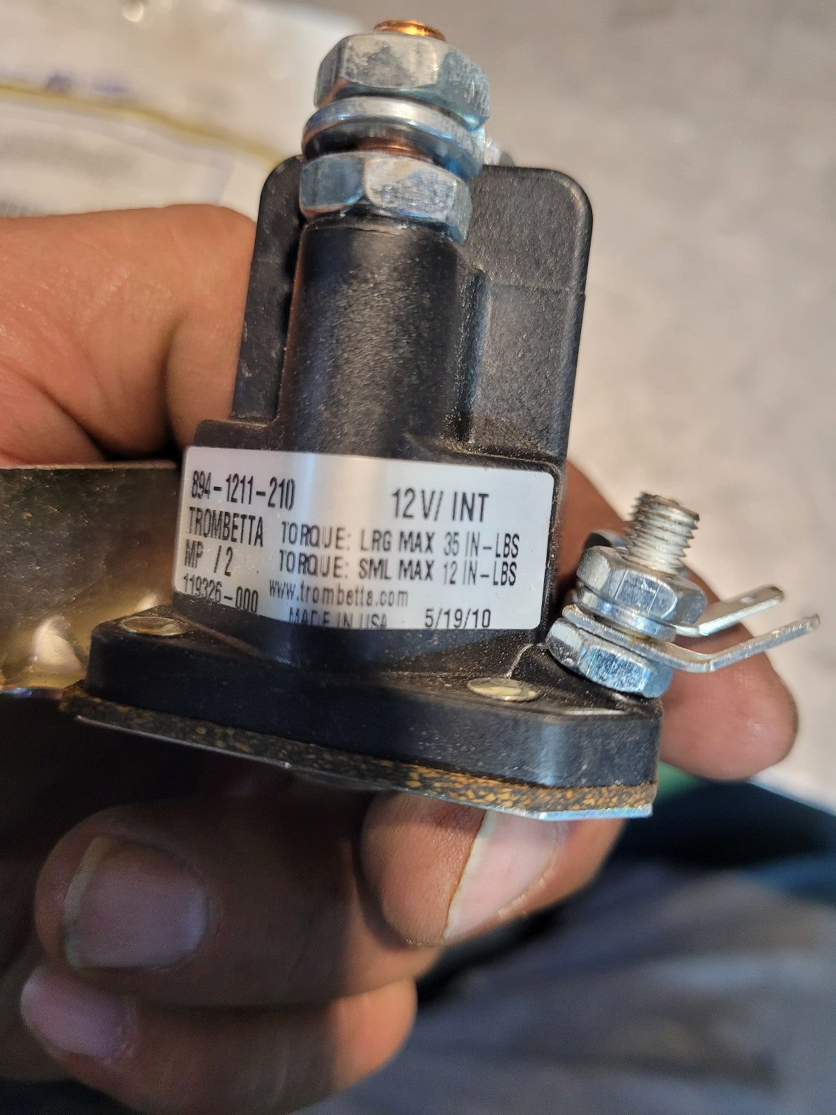 894-1211-210 12V STARTER SOLENOID 7-01819