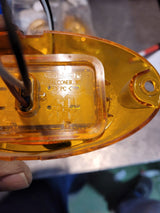 Truck Lite 60425Y 60 Series Turn Signal Light Led, Yellow Oval Lens, 6 Diode