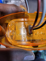 Truck Lite 60425Y 60 Series Turn Signal Light Led, Yellow Oval Lens, 6 Diode