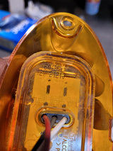 Truck Lite 60425Y 60 Series Turn Signal Light Led, Yellow Oval Lens, 6 Diode