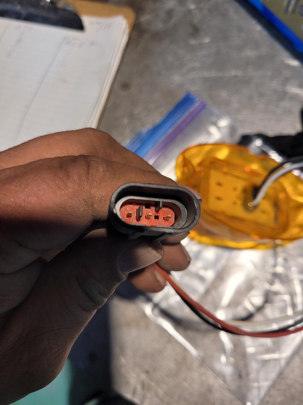 Truck Lite 60425Y 60 Series Turn Signal Light Led, Yellow Oval Lens, 6 Diode