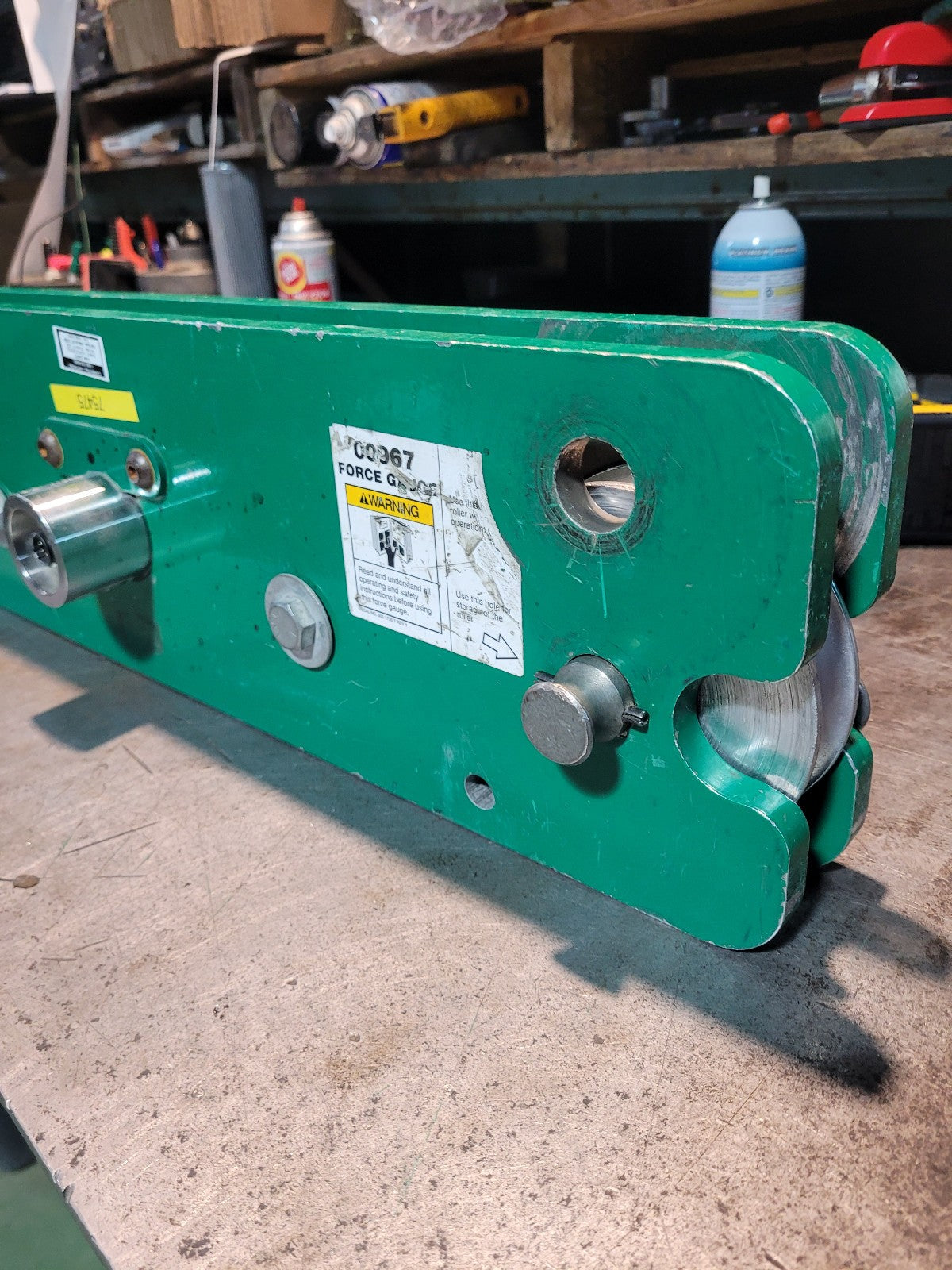 PACKAGE Greenlee 00967 TUGGER Cable Puller Deluxe Force Gauge