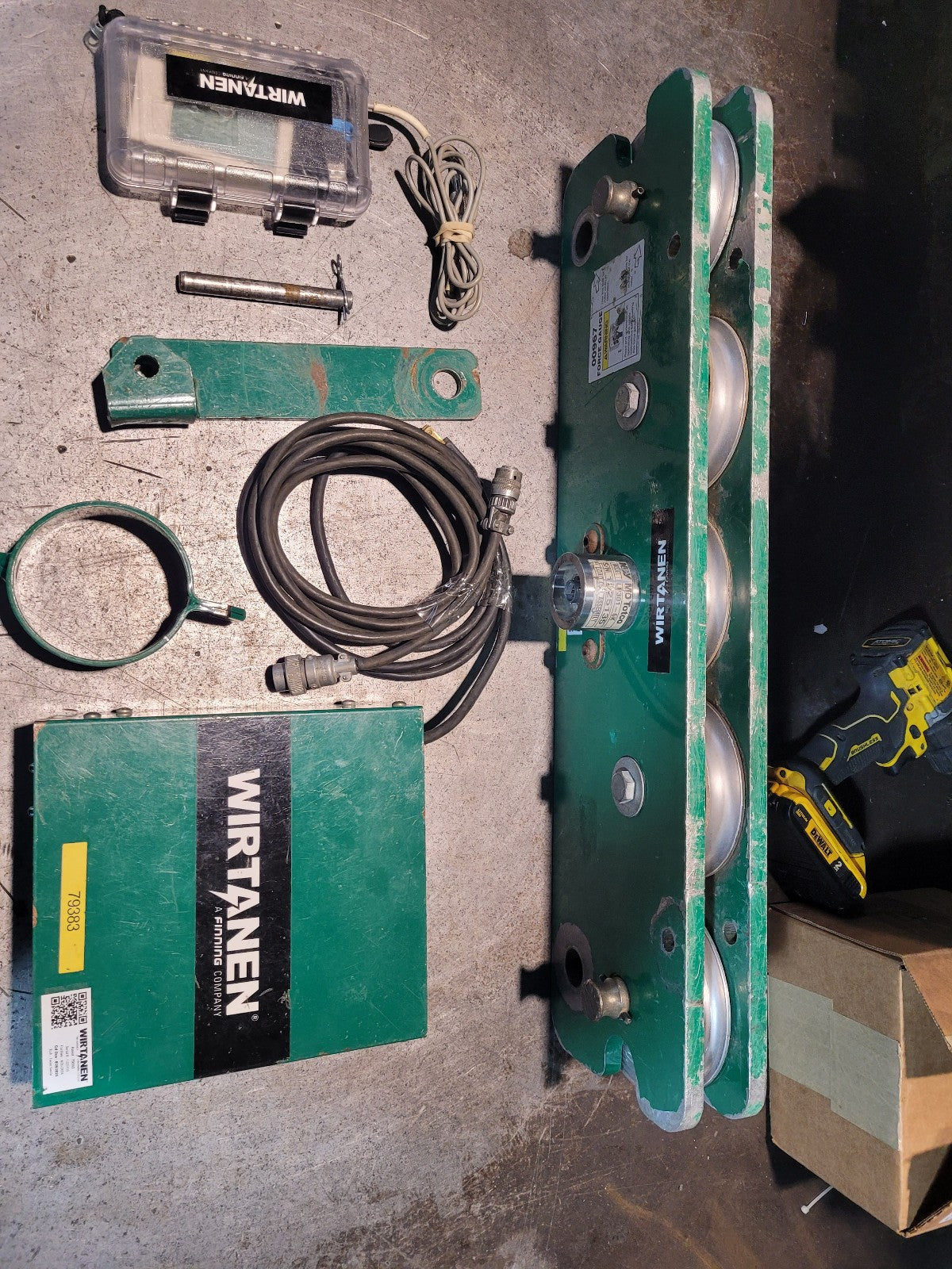 PACKAGE Greenlee 00967 TUGGER Cable Puller Deluxe Force Gauge 79383   REF 2