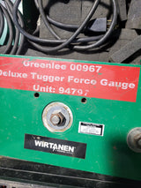 PACKAGE Greenlee 00967 TUGGER Cable Puller Deluxe Force Gauge 94797   REF 3