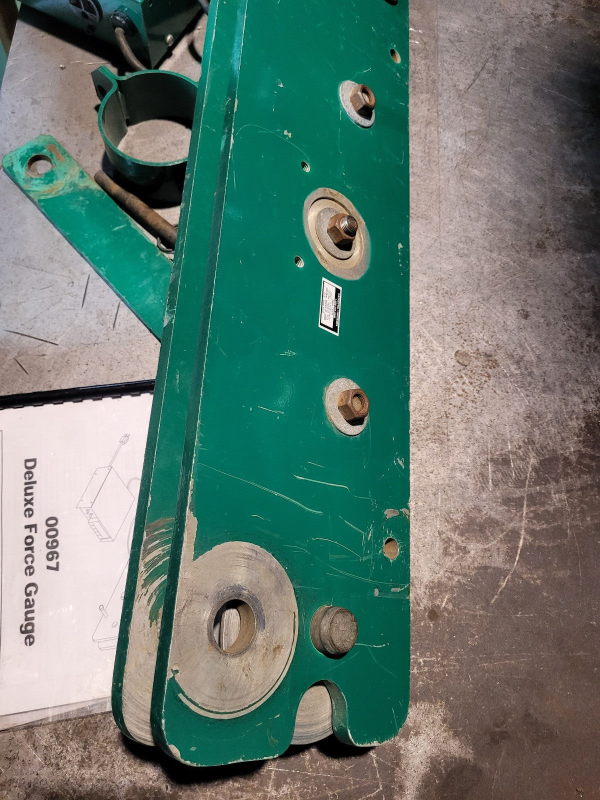 PACKAGE Greenlee 00967 TUGGER Cable Puller Deluxe Force Gauge 59453   REF 4