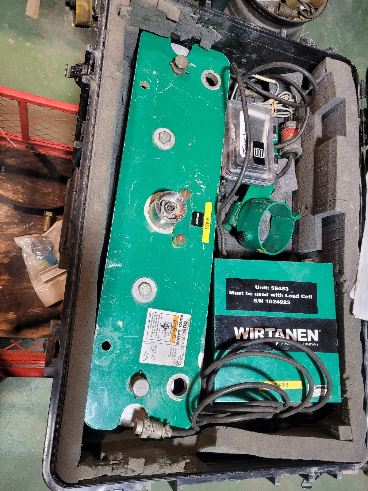 PACKAGE Greenlee 00967 TUGGER Cable Puller Deluxe Force Gauge 59453   REF 4