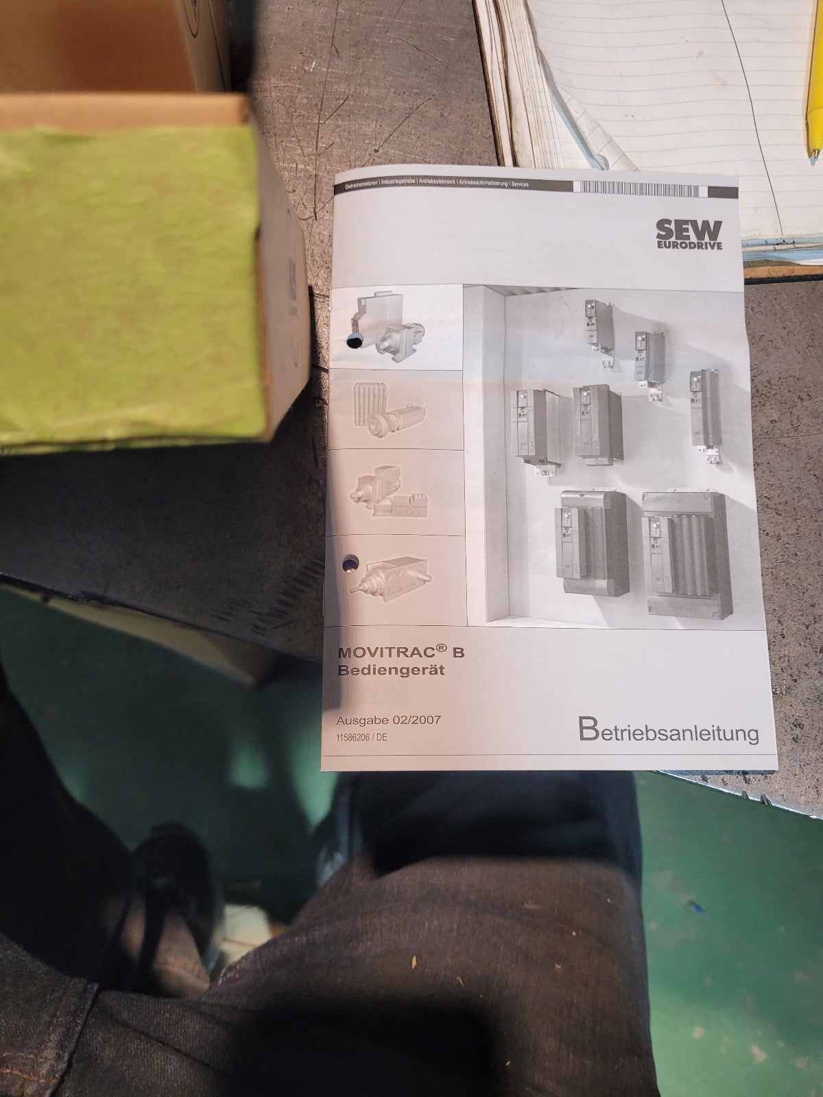 SEW 18206352 Inverter Operation Panel FBG11B