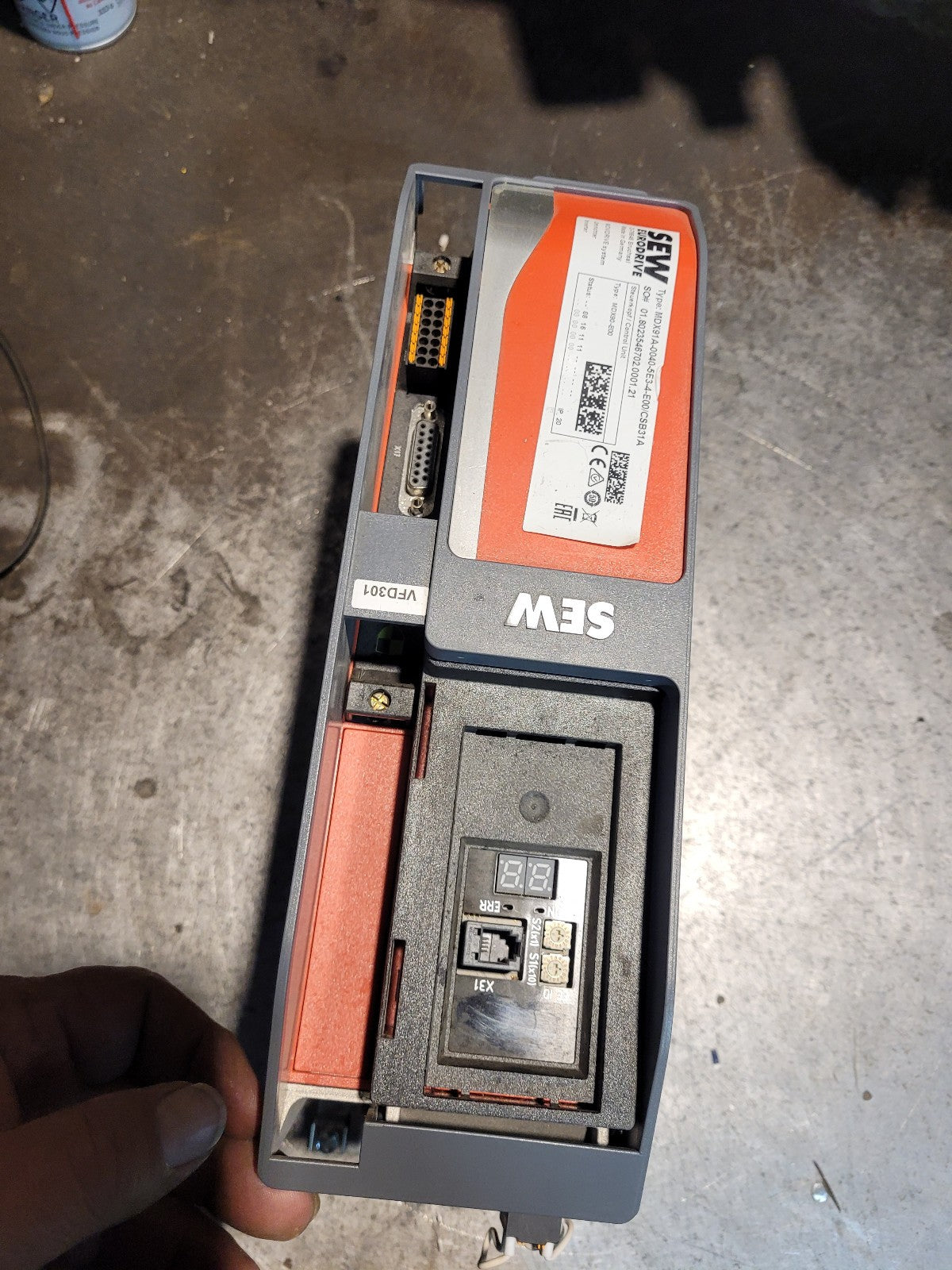 NEW MDX91A00405E34, MDX91A-0040-5E3-4 SEW INVERTER