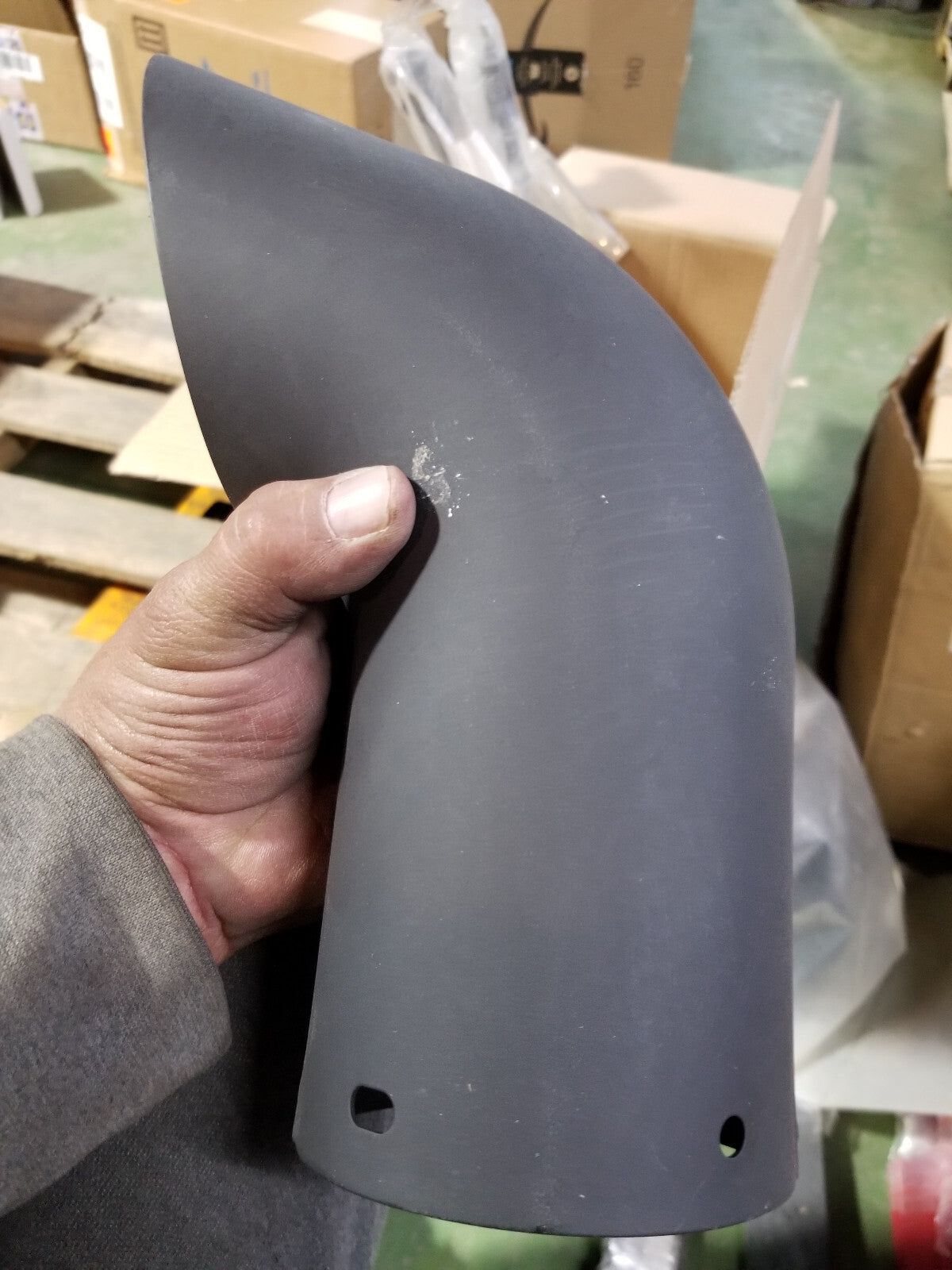 3C651-12130 KUBOTA MUFFLER EXHAUST PIPE